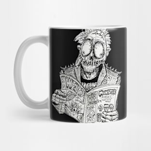 Horrorpunk Freak (B&W) Mug